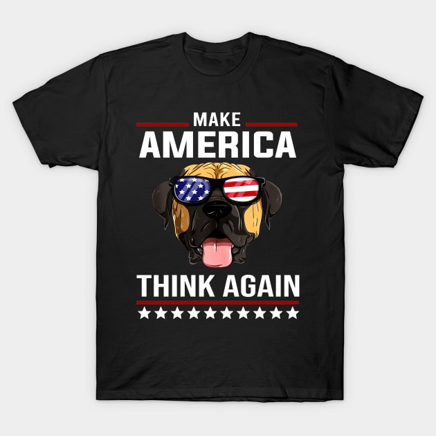 Make America Think Again T-Shirt by DragonTees